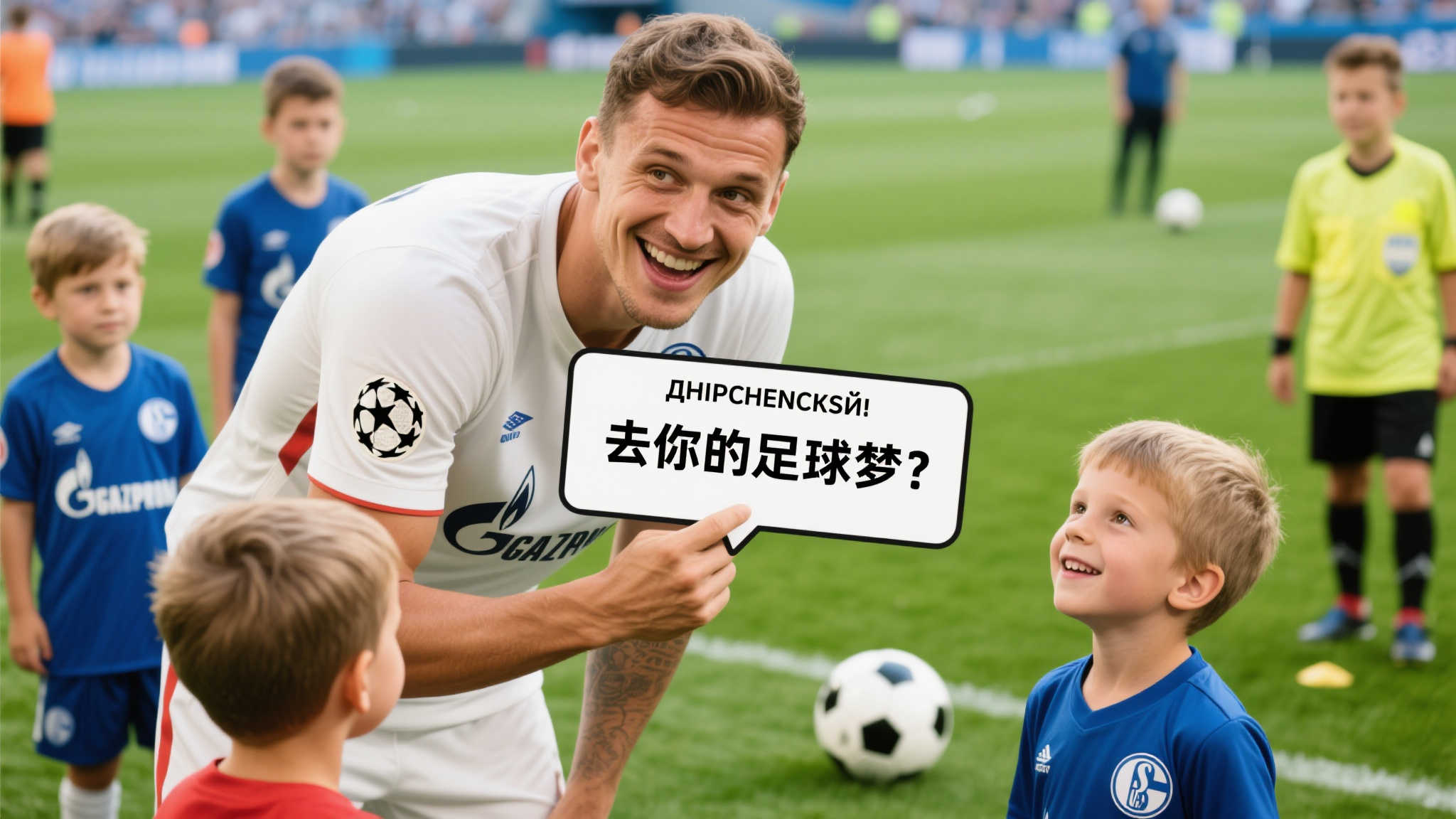 什琴斯尼神级蝎子摆尾，霸气踢飞儿子倒钩射门！